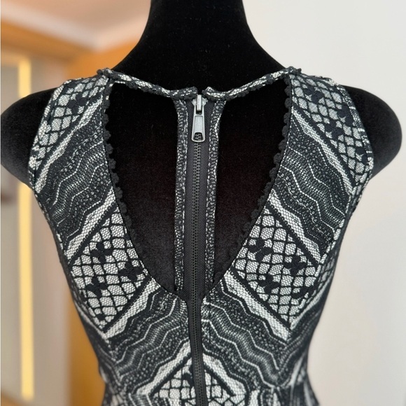 Free People Black & White Cocktail Dress | Night Muse - Picture 5 of 5